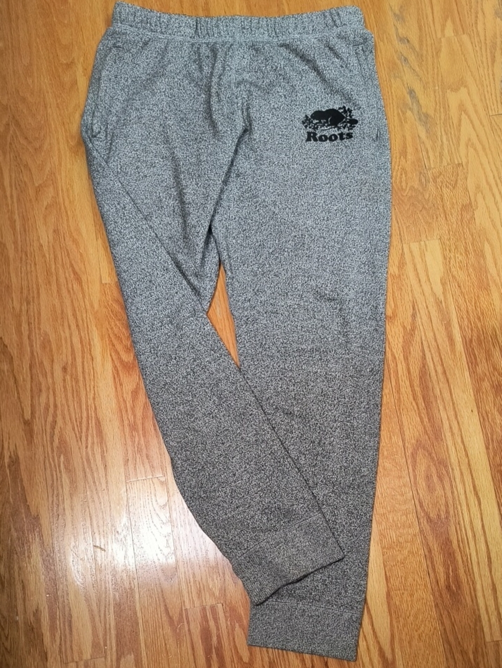 Roots Men's Heather Gray Sweatpants, Medium